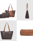 MKF Lippa Signature Crocodile Tote Bag by Mia K