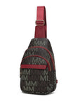 MKF Helaena logo Printed Women Sling Bag by Mia K