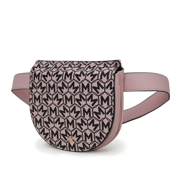 MKF Daksha Half Moon Belt Waist Bag by Mia K