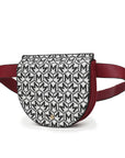 MKF Daksha Half Moon Belt Waist Bag by Mia K