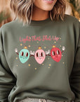 Light That Shit Up Christmas Fleece Sweatshirts