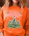 North Pole Christmas Tree Farm Fleece Sweatshirts