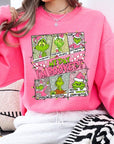 My Day I'm Booked Grinch Fleece Sweatshirts