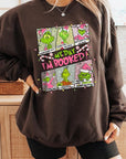 My Day I'm Booked Grinch Fleece Sweatshirts