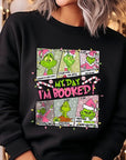 My Day I'm Booked Grinch Fleece Sweatshirts