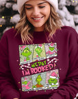 My Day I'm Booked Grinch Fleece Sweatshirts