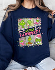 My Day I'm Booked Grinch Fleece Sweatshirts