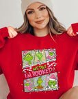 My Day I'm Booked Grinch Fleece Sweatshirts