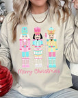 Christmas Nutcracker Graphic Fleece Sweatshirts