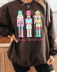 Christmas Nutcracker Graphic Fleece Sweatshirts