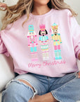 Christmas Nutcracker Graphic Fleece Sweatshirts