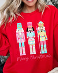 Christmas Nutcracker Graphic Fleece Sweatshirts