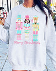 Christmas Nutcracker Graphic Fleece Sweatshirts