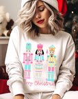 Christmas Nutcracker Graphic Fleece Sweatshirts