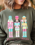 Christmas Nutcracker Graphic Fleece Sweatshirts