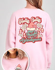 Holly Jolly Grinchmas Graphic Fleece Sweatshirts