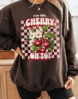 I'm the Cherry on Top Graphic Fleece Sweatshirts