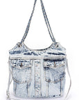 Vintage Denim Iconic Tote Bag