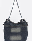 Vintage Denim Iconic Tote Bag