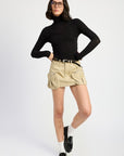 Emory Park Exposed Cargo Pocket Mini Skirt