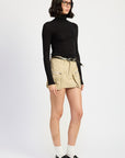 Emory Park Exposed Cargo Pocket Mini Skirt