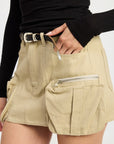 Emory Park Exposed Cargo Pocket Mini Skirt