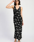 Emory Park Floral V-Neck Maxi Dress