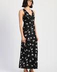 Emory Park Floral V-Neck Maxi Dress