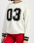 Emory Park Striped Collar Pull Over Sweater