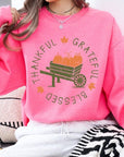 Thankful Grateful Blessed Graphic Sweatshirts