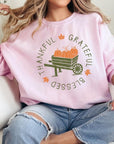 Thankful Grateful Blessed Graphic Sweatshirts