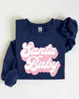 Santa Baby Graphic Fleece Sweatshirts