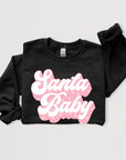 Santa Baby Graphic Fleece Sweatshirts