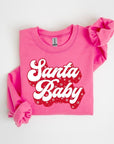 Santa Baby Graphic Fleece Sweatshirts