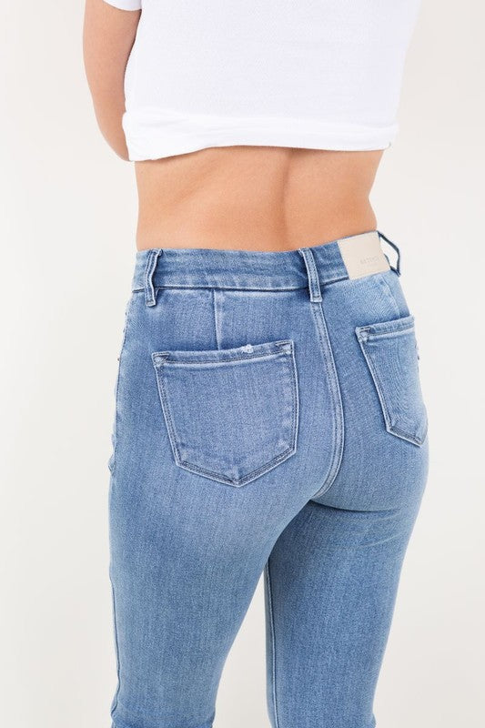 Artemis Vintage Mesh Tummy Control High Rise Holly Flare Jeans