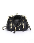 Iconic Leather Jacket Swing Bag