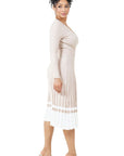 Women's Fashion Long Maxi Knit Dress by Claude