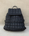 Stevie Quilted Puffer Backpack