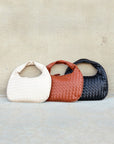 Paige Woven Handbag