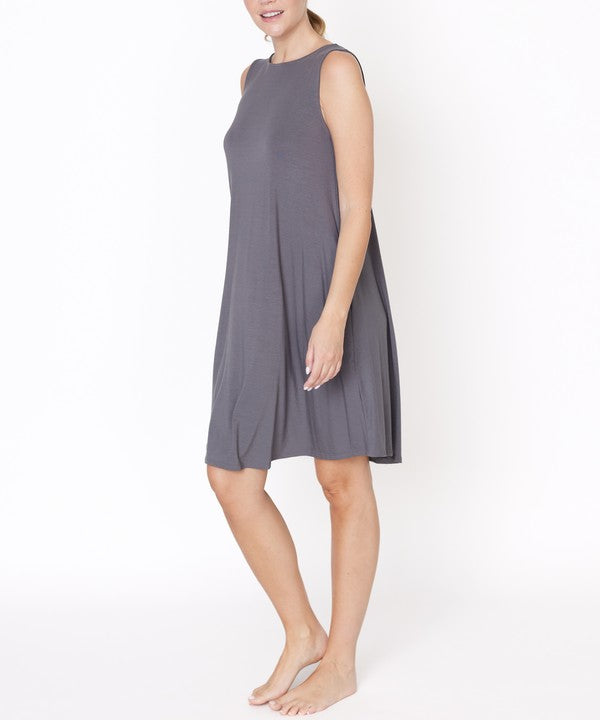 Fabina Bamboo Daytime Hepburn Dress New Length