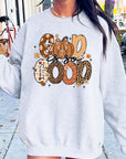 God is So Good Autumn Graphic Fleece Sweatshirts