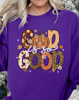 God is So Good Autumn Graphic Fleece Sweatshirts