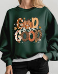 God is So Good Autumn Graphic Fleece Sweatshirts