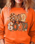 God is So Good Autumn Graphic Fleece Sweatshirts