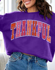 Thankful Graphic Fleece Sweatshirts