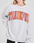 Thankful Graphic Fleece Sweatshirts