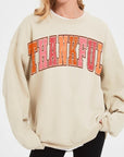 Thankful Graphic Fleece Sweatshirts