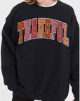 Thankful Graphic Fleece Sweatshirts