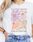 Christian Boho Flowers Graphic Tee