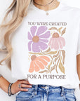 Christian Boho Flowers Graphic Tee